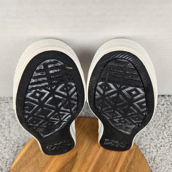 Converse Women 10 CTAS All Star Shoreline Ox White Gray Y2K Casual Daily Sneaker - Picture 9 of 12